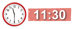 11時30分